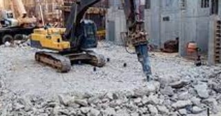 Демонтаж фундамента цена от 2003 руб. | снос старого фундамента заказать в Муравленко