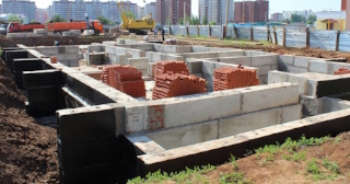 Фундаменты промышленных зданий в Муравленко цена от 25301 руб. - заказать строительство фундамента промздания под стальные колонны